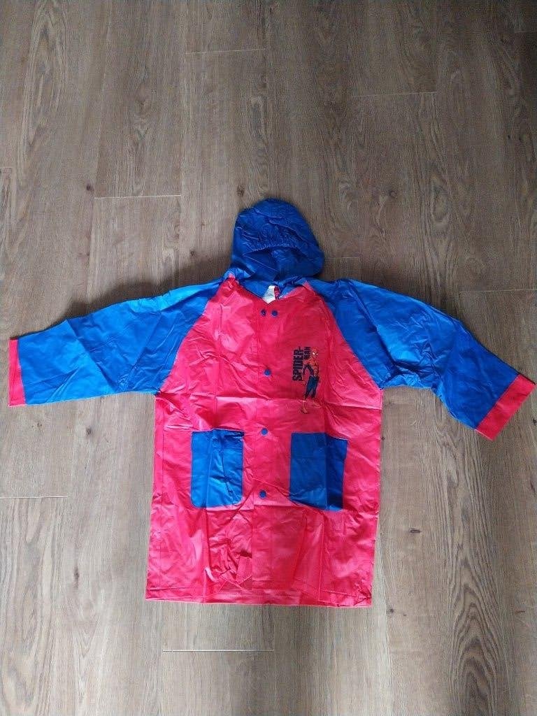 Regenjas Spiderman ZGAN 4 - 6 jaar, Ophalen of Verzenden, Zo goed als nieuw, Jongen of Meisje