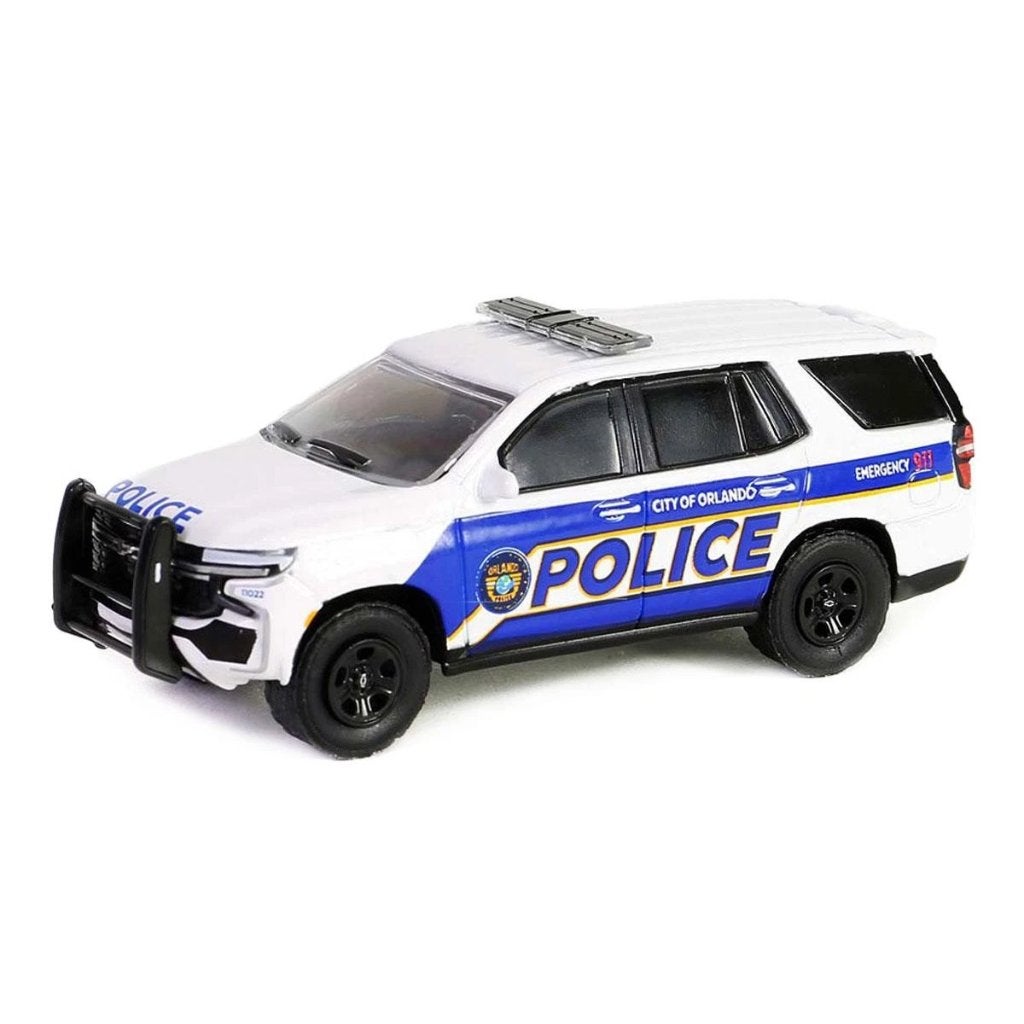 2022 Chevrolet Tahoe Police Pursuit van Greenlight 1/64, Ophalen of Verzenden, Nieuw, Auto