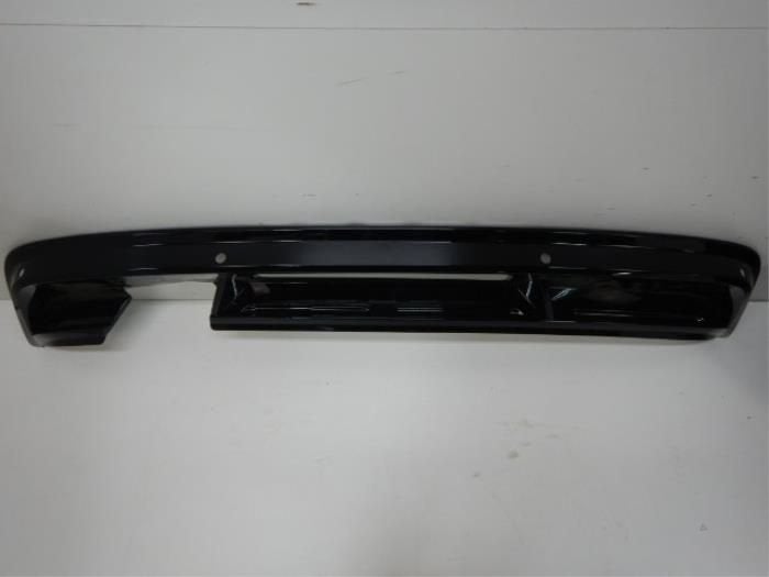 VW Tiguan 5NA R-line achterbumper onderlip diffuser 4PDC, Ophalen of Verzenden, Gebruikt, Achter, Bumper