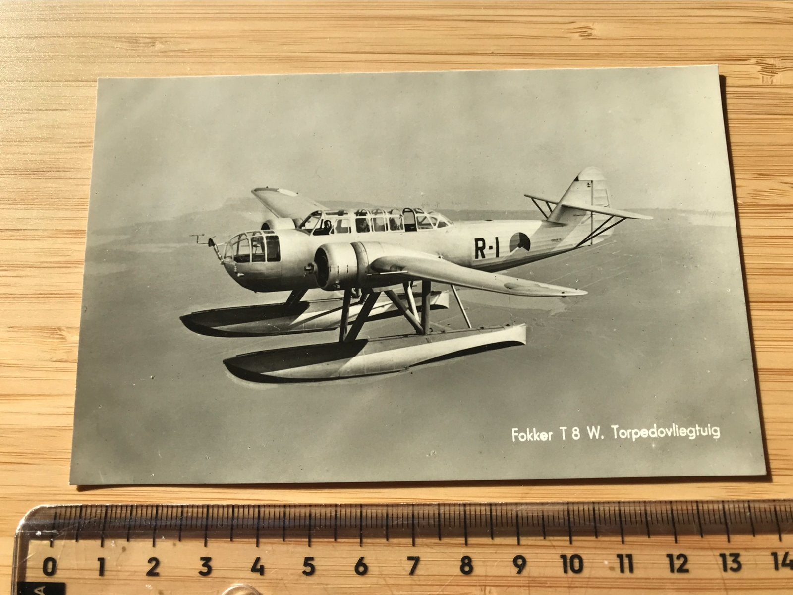 Fokker T.8-W ansichtkaart Ned Marine vliegtuig Luchtvaart, Verzamelen, Ophalen of Verzenden, Zo goed als nieuw, Kaart, Foto of Prent