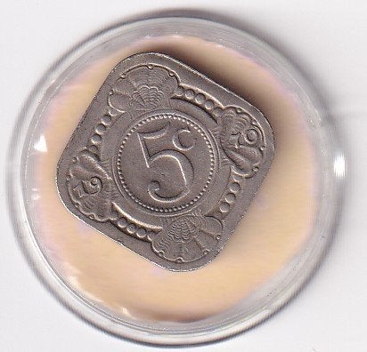 Nederlandse Antillen 5 Cent 1970 Zeer Fraai, Postzegels en Munten, Verzenden, Koningin Juliana, 5 cent, Losse munt