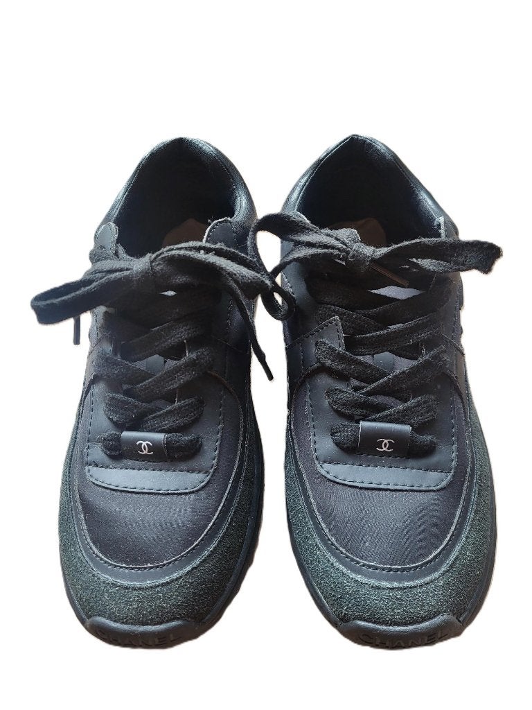 zwarte dames sneaker, Zwart, Ophalen of Verzenden, Sneakers of Gympen, Zo goed als nieuw
