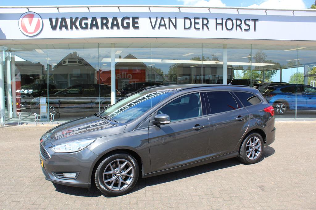 Ford FOCUS Wagon 1.0 Lease Edition , 125pk Airco , Cruise, T, Auto's, 12 maanden, Stof, Gebruikt, Handgeschakeld