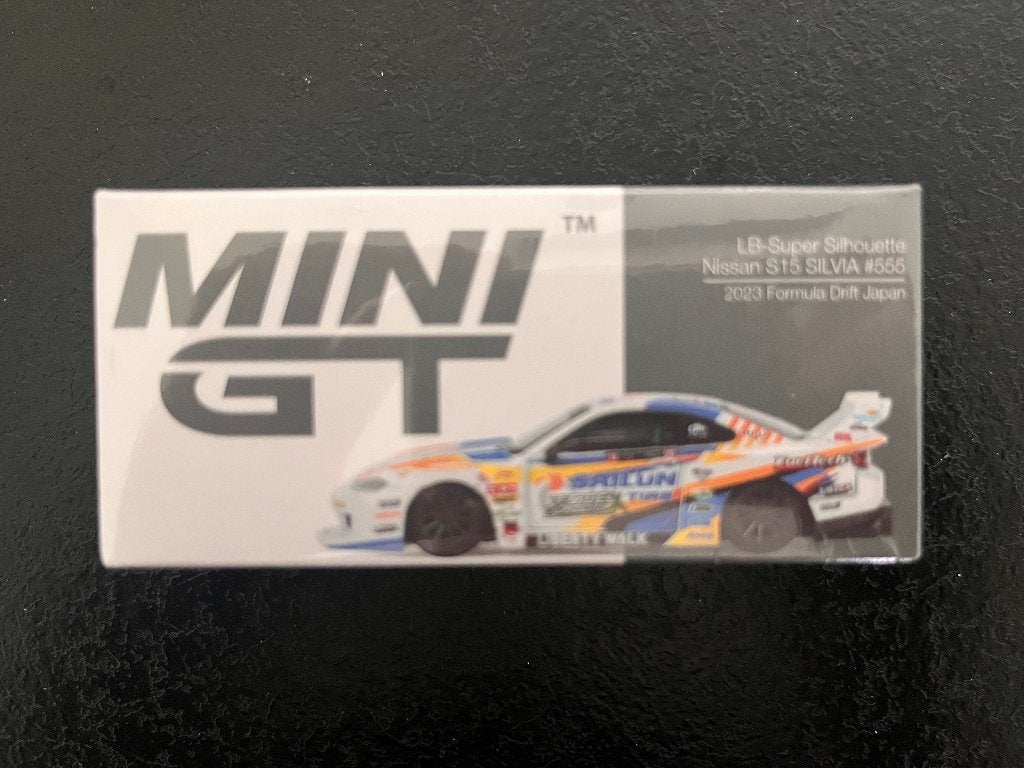 Mini GT Nissan LB-Super Silhouette S15 Silvia #555 MGT00895, Ophalen of Verzenden