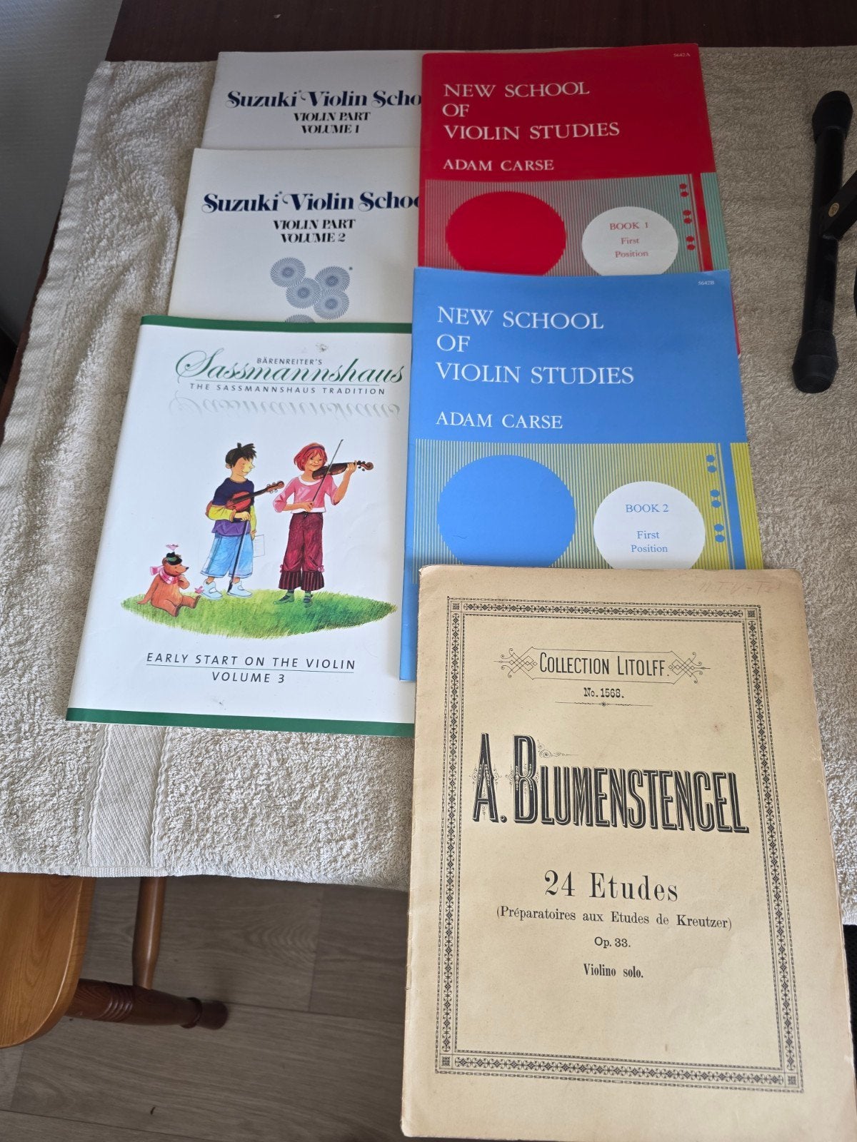 Bladmuziek Viool beginner alles 1 koop, Ophalen of Verzenden, Gebruikt, Les of Cursus, Klassiek