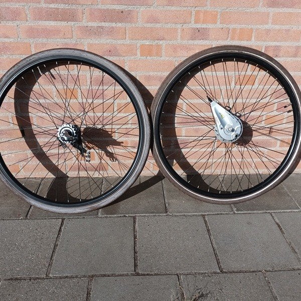 Wielset izgst 28 inch Nexus 3 versnellingen rollerbrakes., Ophalen, Gebruikt, Stadsfiets, Aluminium