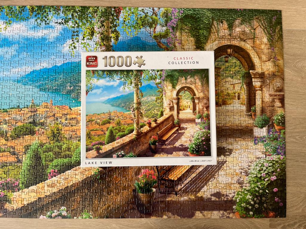 Complete puzzel, Ophalen, 500 t/m 1500 stukjes, Gebruikt, Legpuzzel