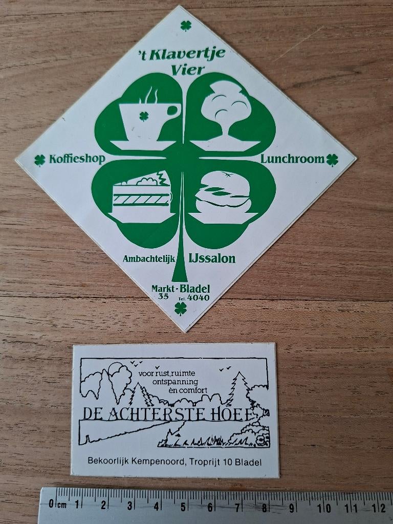 Stickers Bladel, Ophalen of Verzenden, Zo goed als nieuw, Overige typen