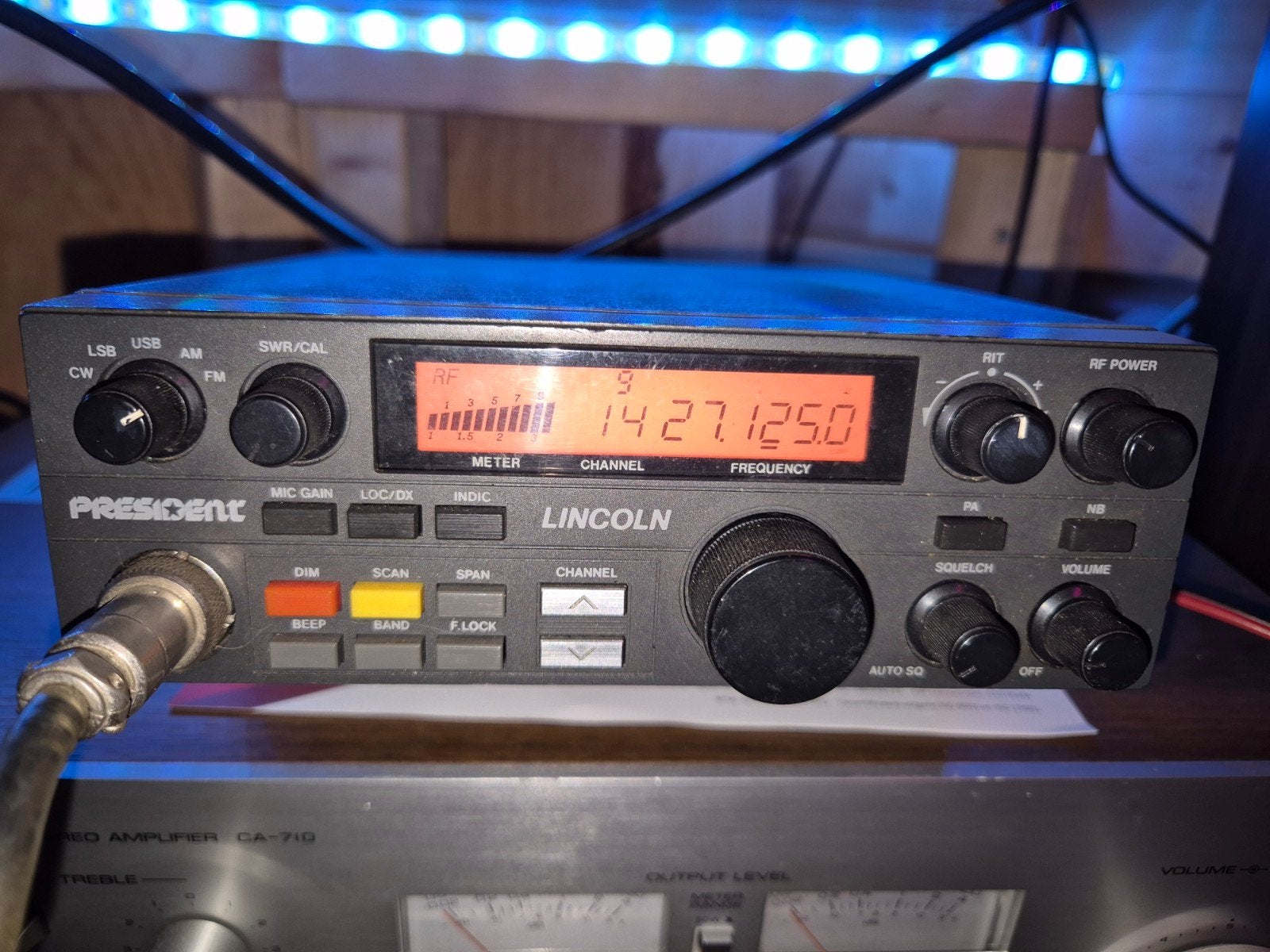 President lincoln, Telecommunicatie, Ophalen