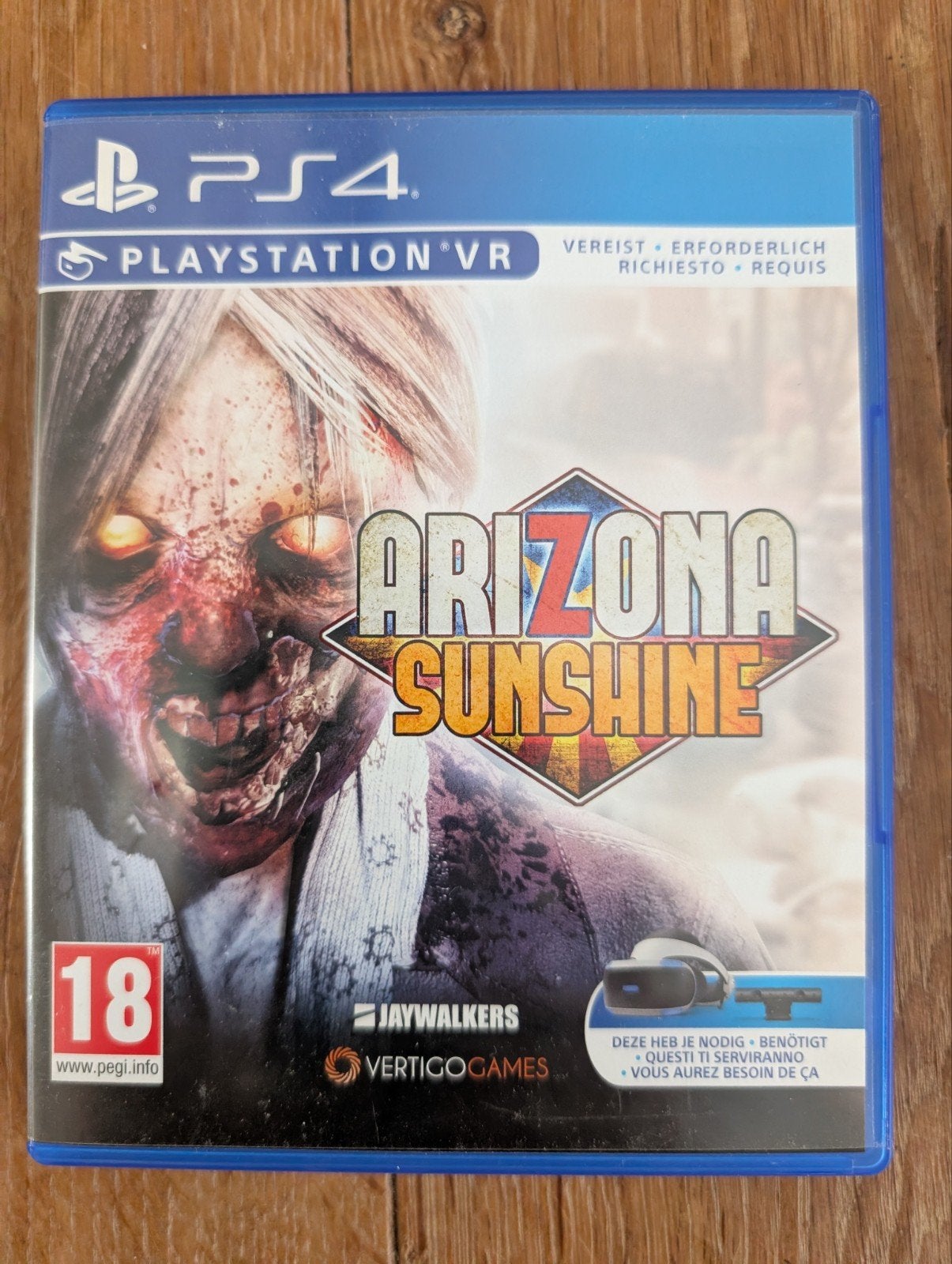 Arizona Sunshine PS4 VR - Zombie Shooter, Online, Vanaf 18 jaar, Shooter, 1 speler
