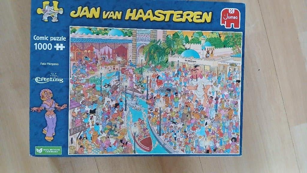 JAN VAN HAASTEREN PUZZELS DIE STUKJE MISSEN, Hobby en Vrije tijd, Denksport en Puzzels, Ophalen of Verzenden, 500 t/m 1500 stukjes