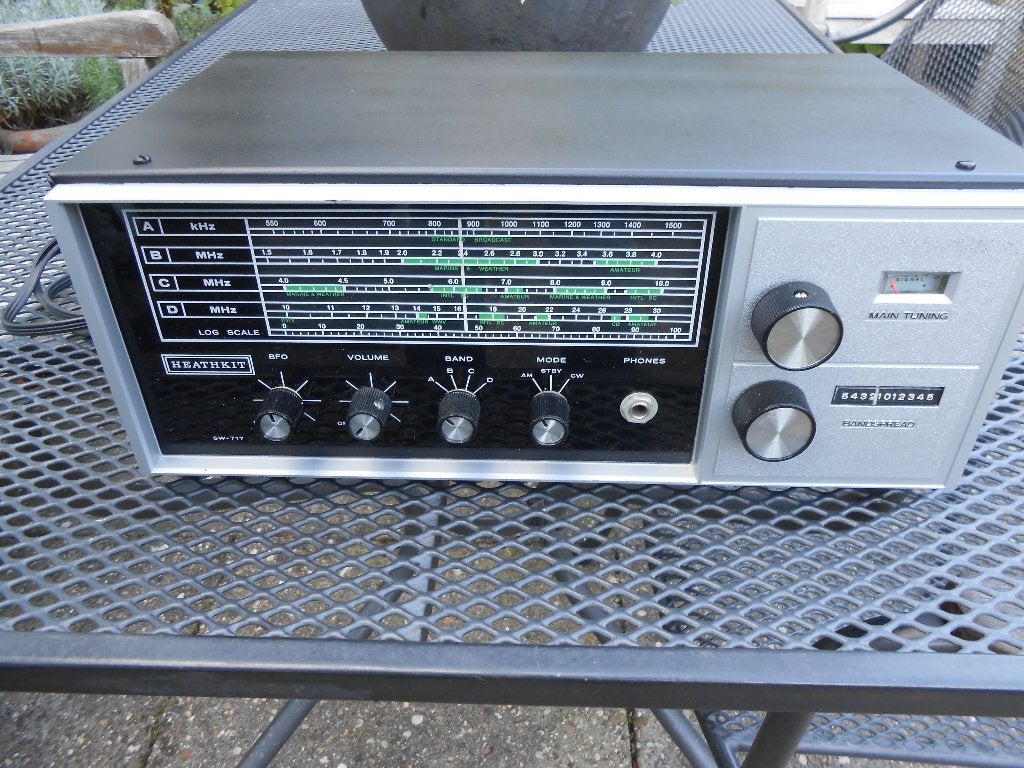 Heathkit ontvanger, Telecommunicatie, Ophalen, Gebruikt, Ontvanger