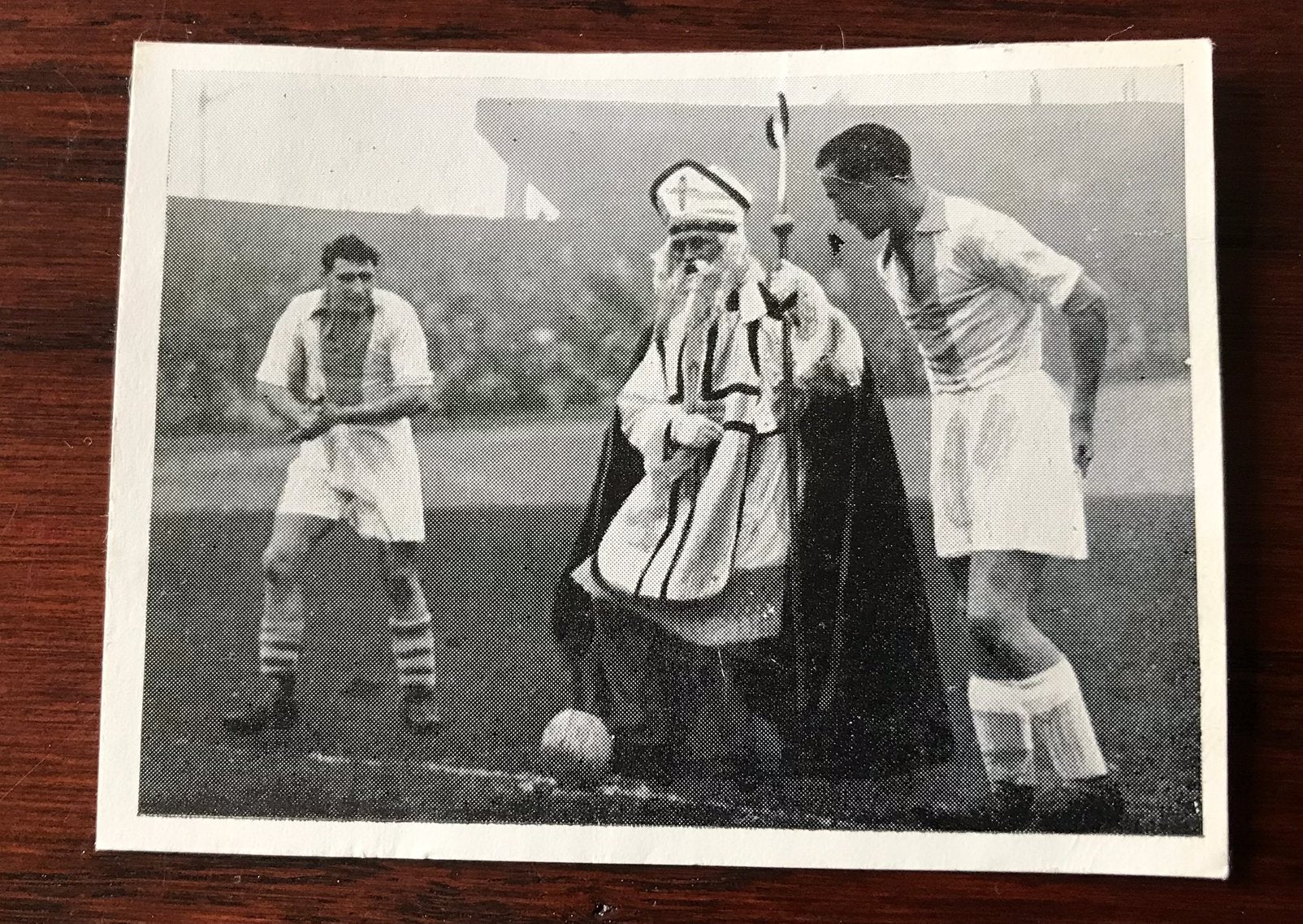 Oude Voetbalplaatje GOAL AJAX geopend door Sinterklaas, Ophalen of Verzenden, Zo goed als nieuw, Ajax