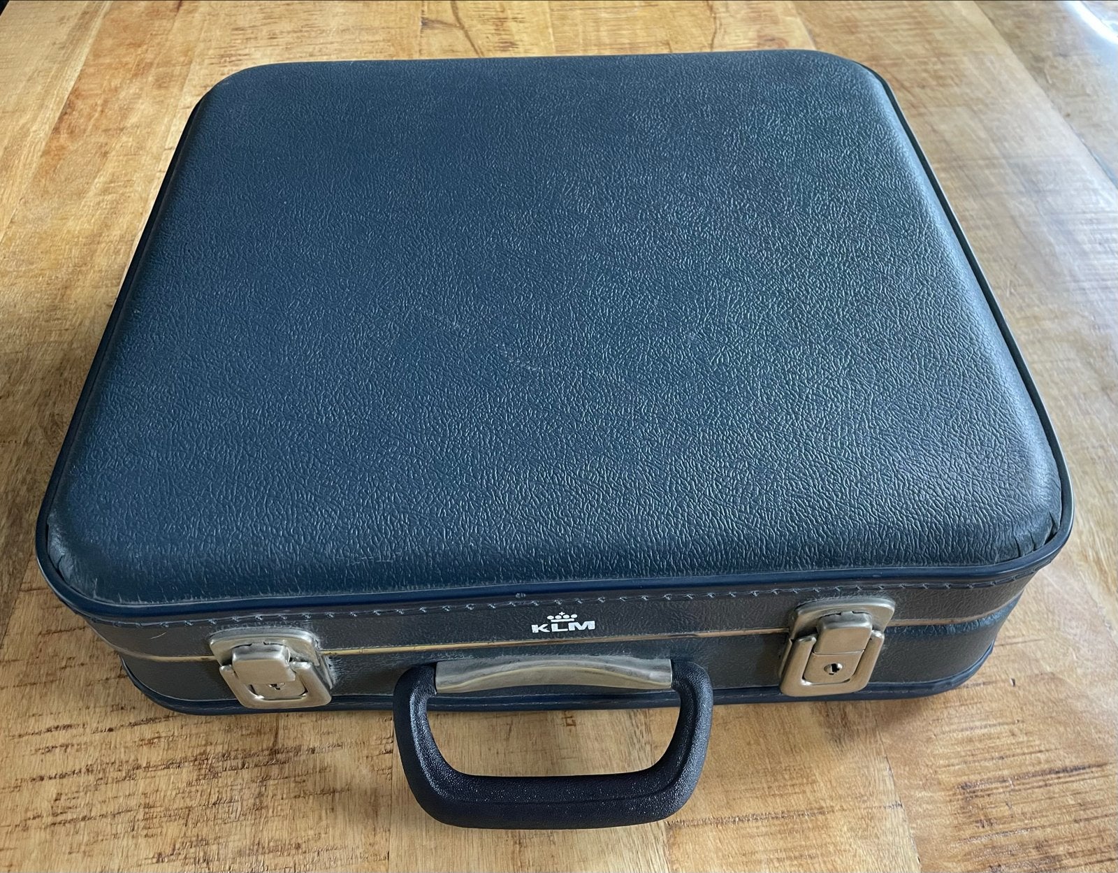 KLM Retro Vintage Koffer - Blauw, Jaren '70 Stijl, Ophalen of Verzenden, Huis en Inrichting