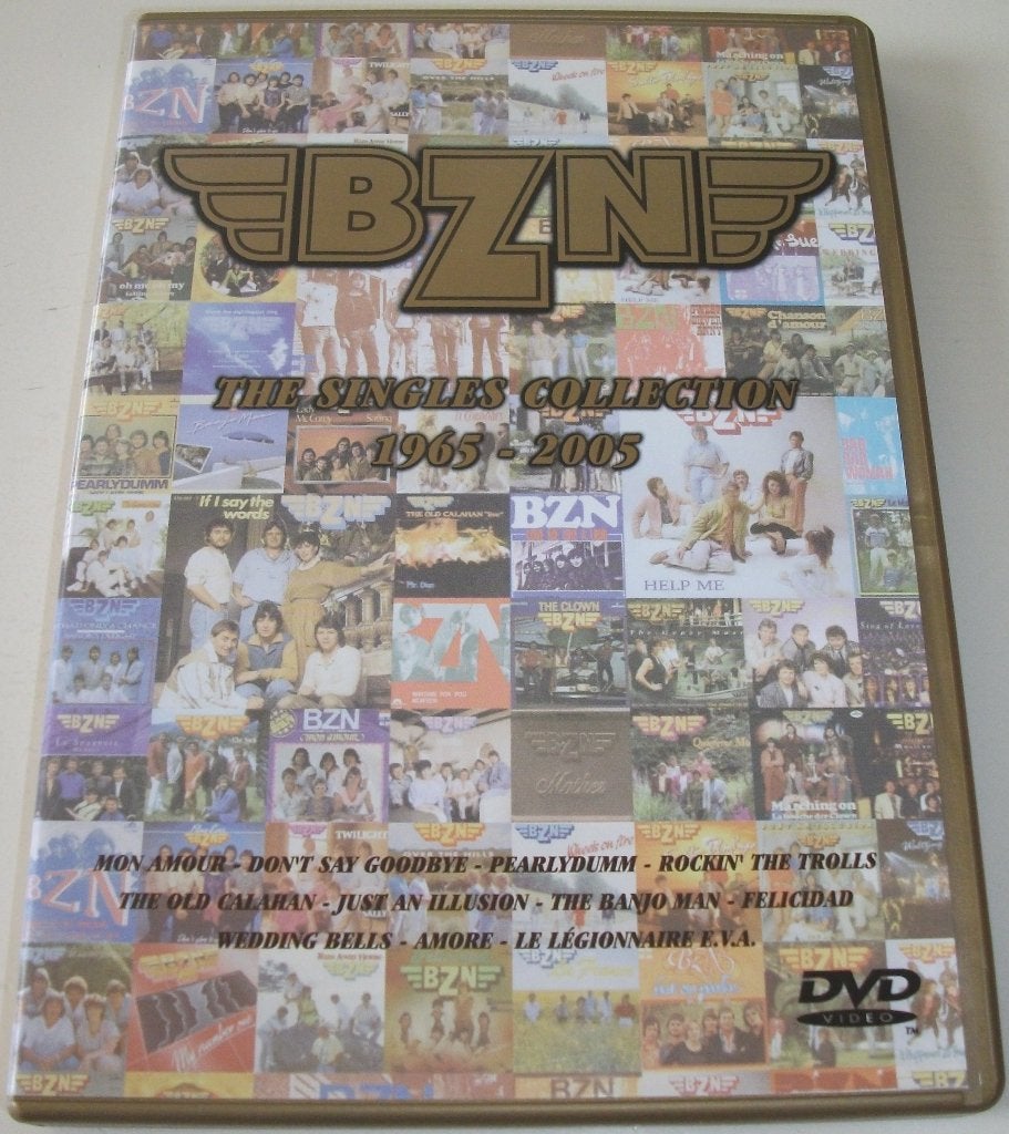 Dvd *** BZN *** The Singles Collection 1965-2005, Alle leeftijden, Zo goed als nieuw, Muziekvideo's, Ophalen of Verzenden