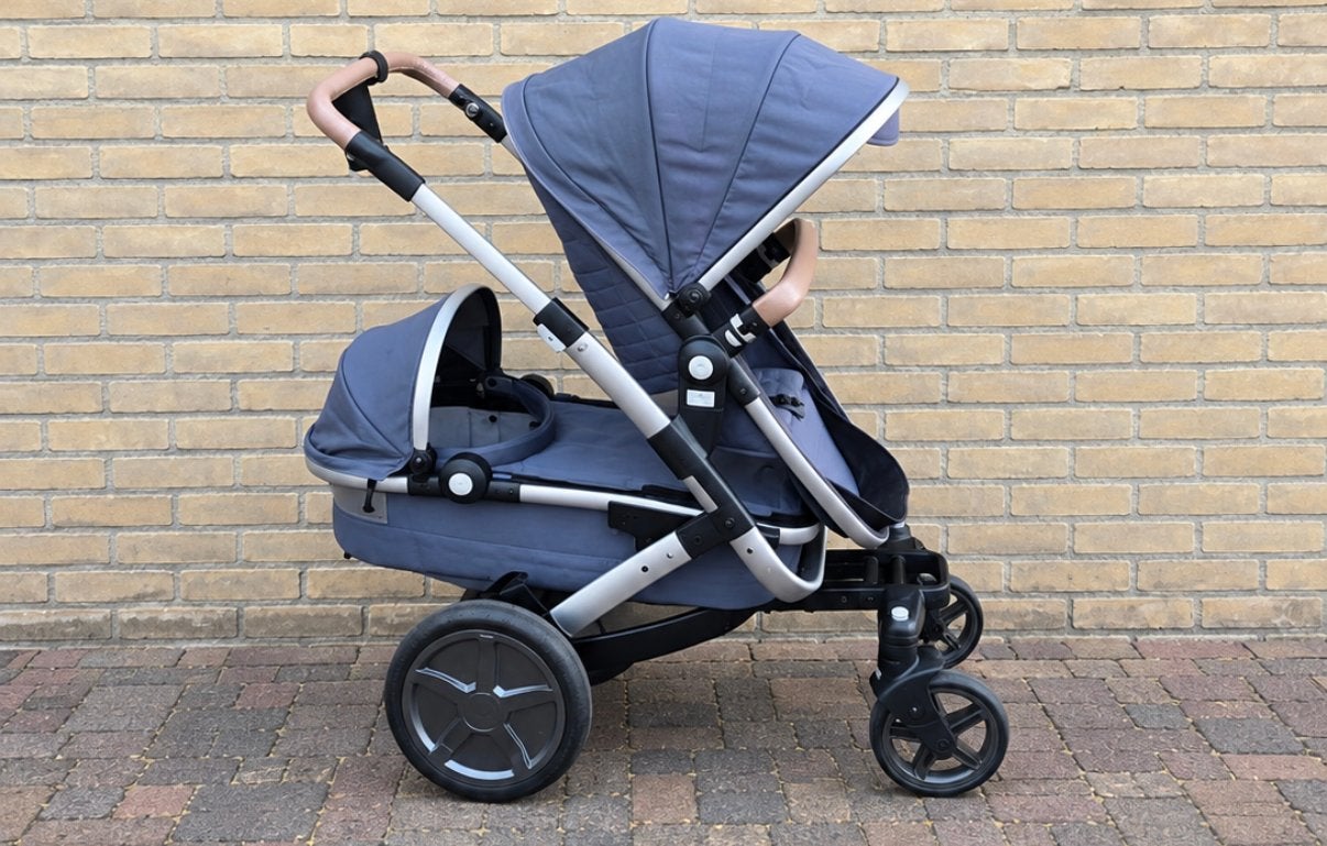 Joolz Geo Duo Navy Blue, Gebruikt, Duowagen, Combiwagen, Ophalen