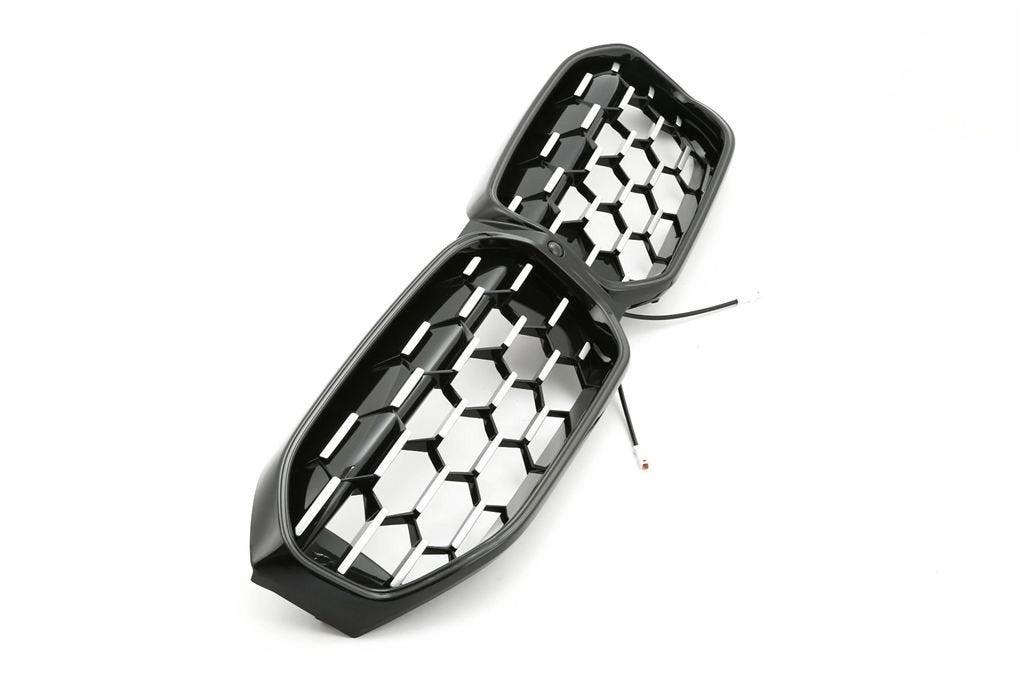 LED Grille BMW 3 Serie G20 G21 LCI Zwart Chrome Diamond, Auto diversen, Verzenden, Automotive Parts, A.parts@hotmail.nl, Trasmolenlaan 12 3447 GZ Woerden