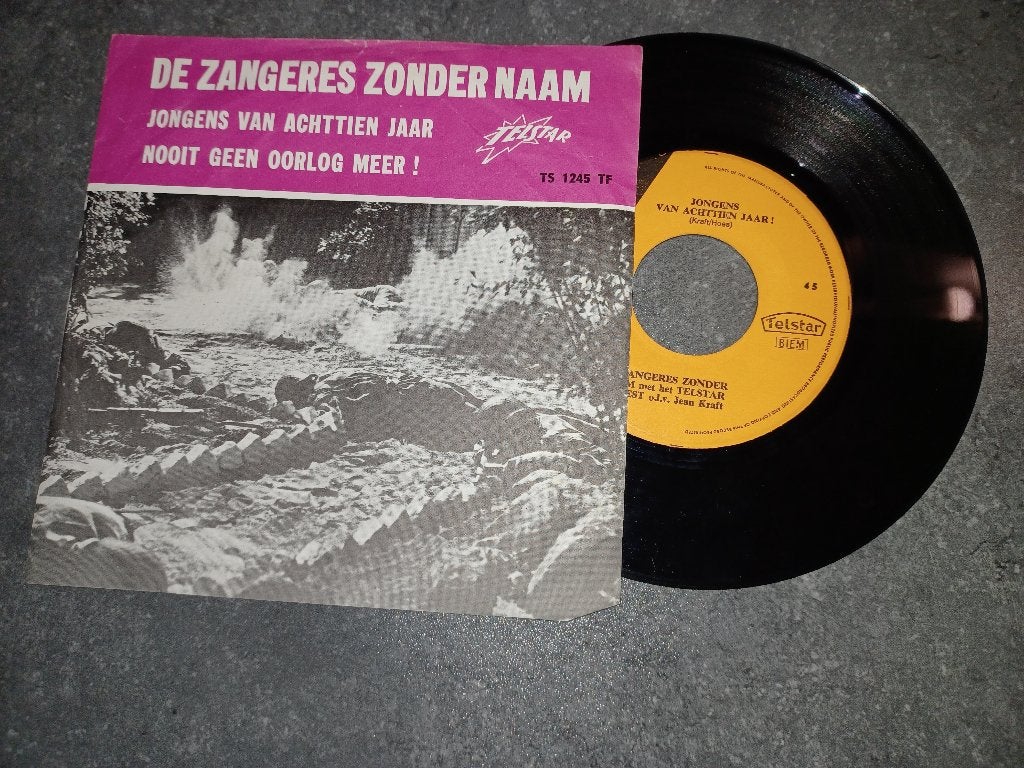 Zangeres zonder naam, Ophalen of Verzenden, Gebruikt, Overige formaten, Levenslied of Smartlap