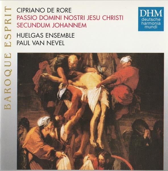 De Rore  Passio Domini nostri jesu christi secundumm Johanne, Ophalen of Verzenden, Middeleeuwen en Renaissance, Zo goed als nieuw