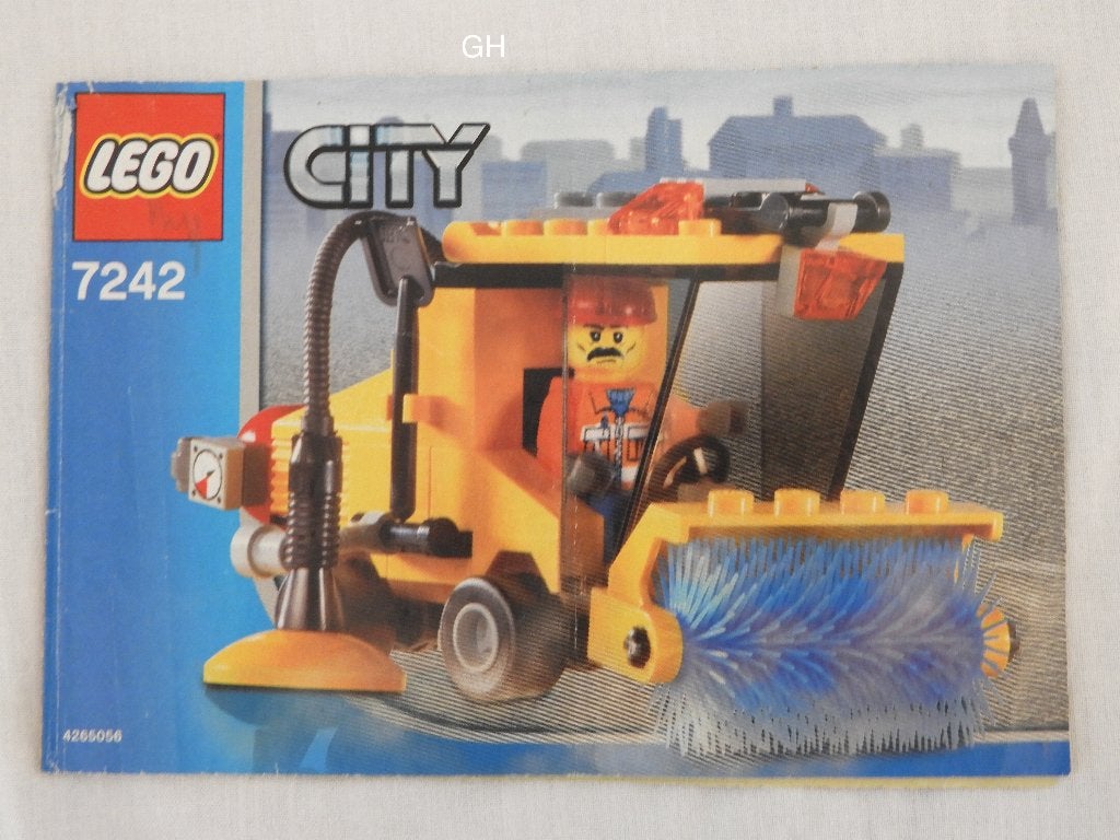 Lego 7242 Street Sweeper, Compleet, Lego, Ophalen of Verzenden, Complete set