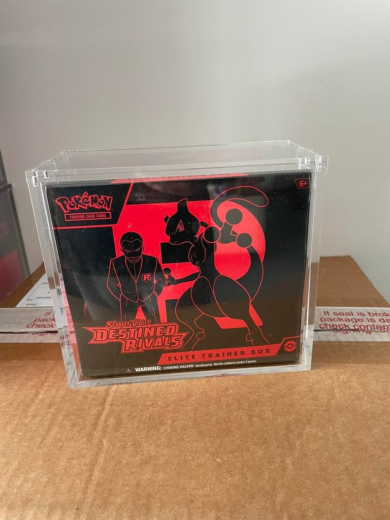 Pokémon  Destined Rivals Elite Trainer Box met actyl case, Cd's en Dvd's, Ophalen of Verzenden, Zo goed als nieuw
