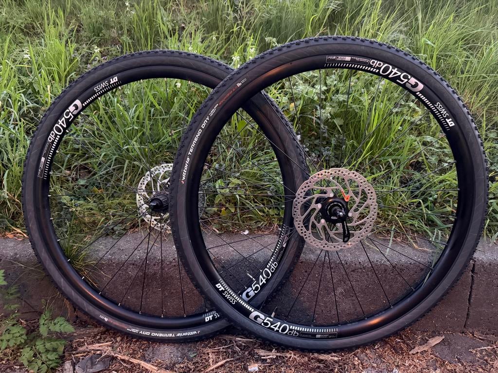 DT Swiss G540db Wielset, Zo goed als nieuw, Gravelbike, Aluminium, Ophalen