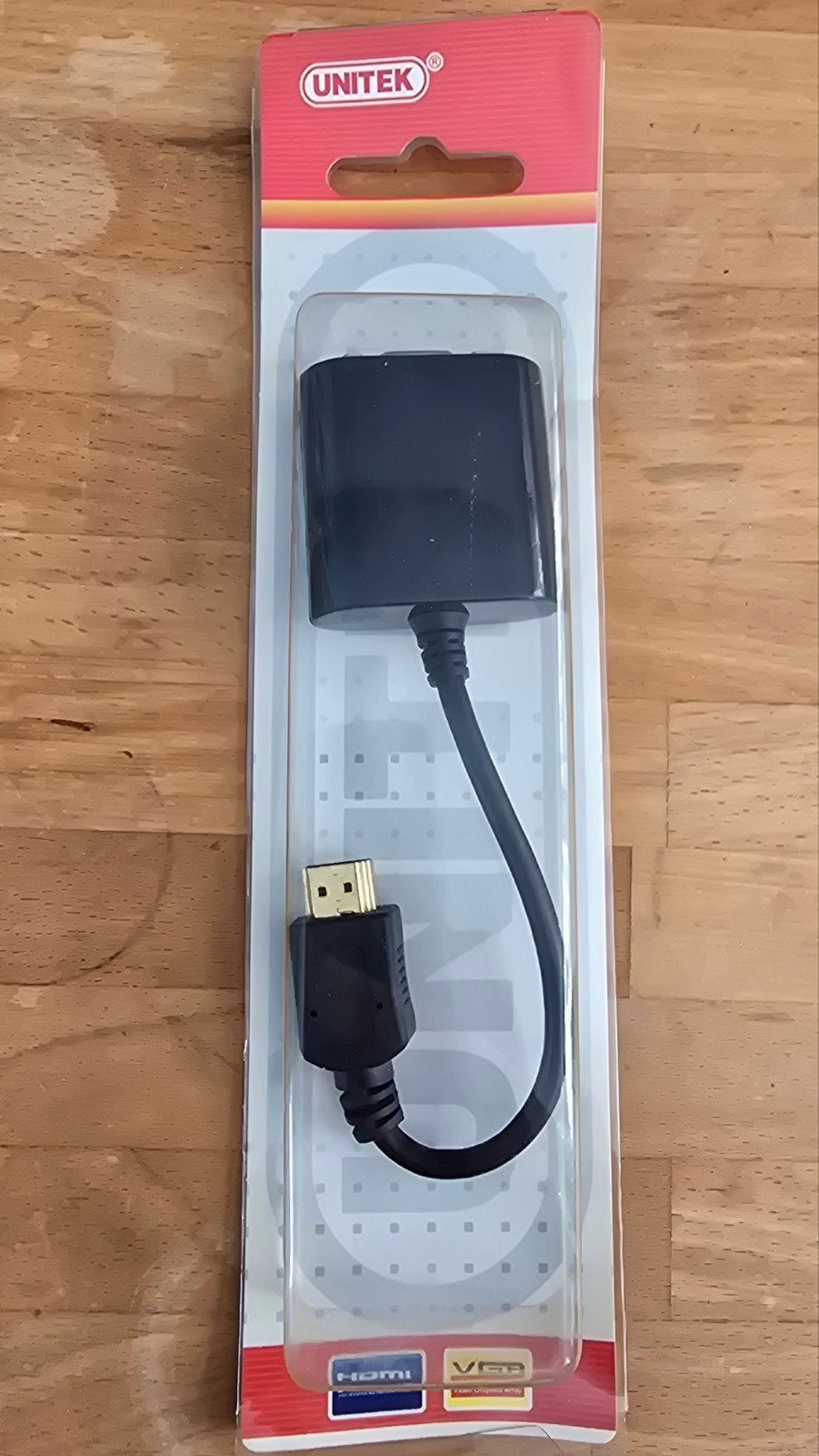 Unitek HDMI naar VGA Converter - Nieuw in verpakking, Ophalen of Verzenden, Nieuw, Minder dan 2 meter, Overige kabels