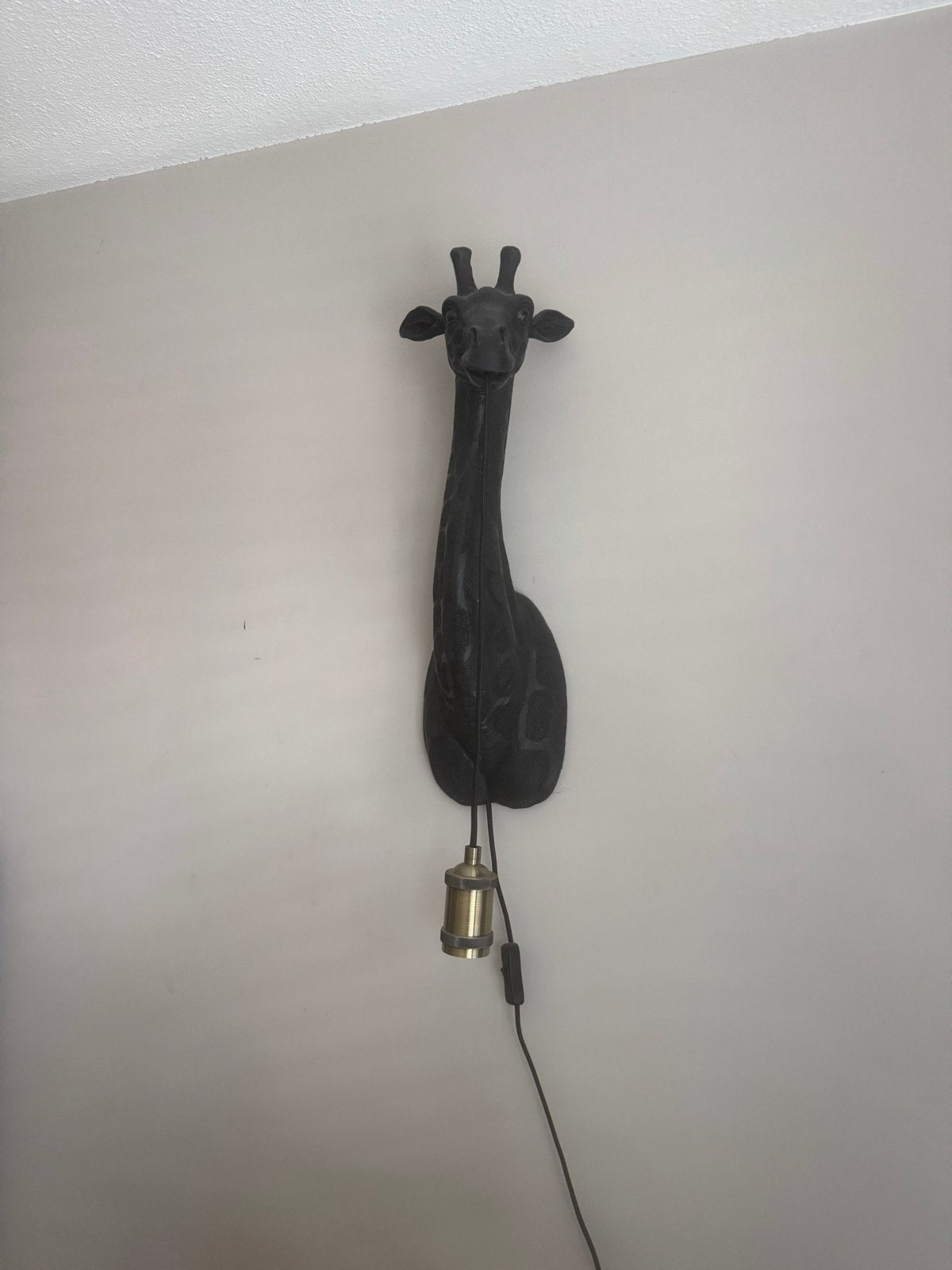Wandlamp Giraffe - Unieke Decoratie, Ophalen, Hout, Modern, Gebruikt
