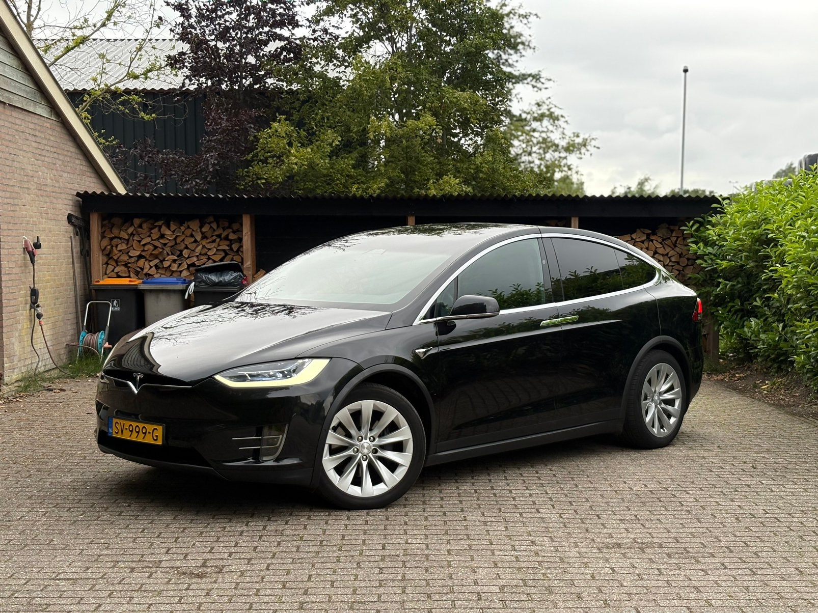 Tesla Model X 100D AWD | 2018 | AutoPilot | Falcon Wings, Automaat, Model X, Zwart, 2433 kg