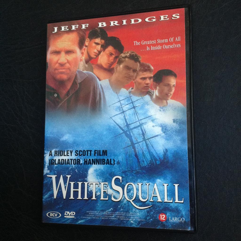 White Squall Ridley Scott Jeff Bridges, Vanaf 12 jaar, Verzenden, Gebruikt