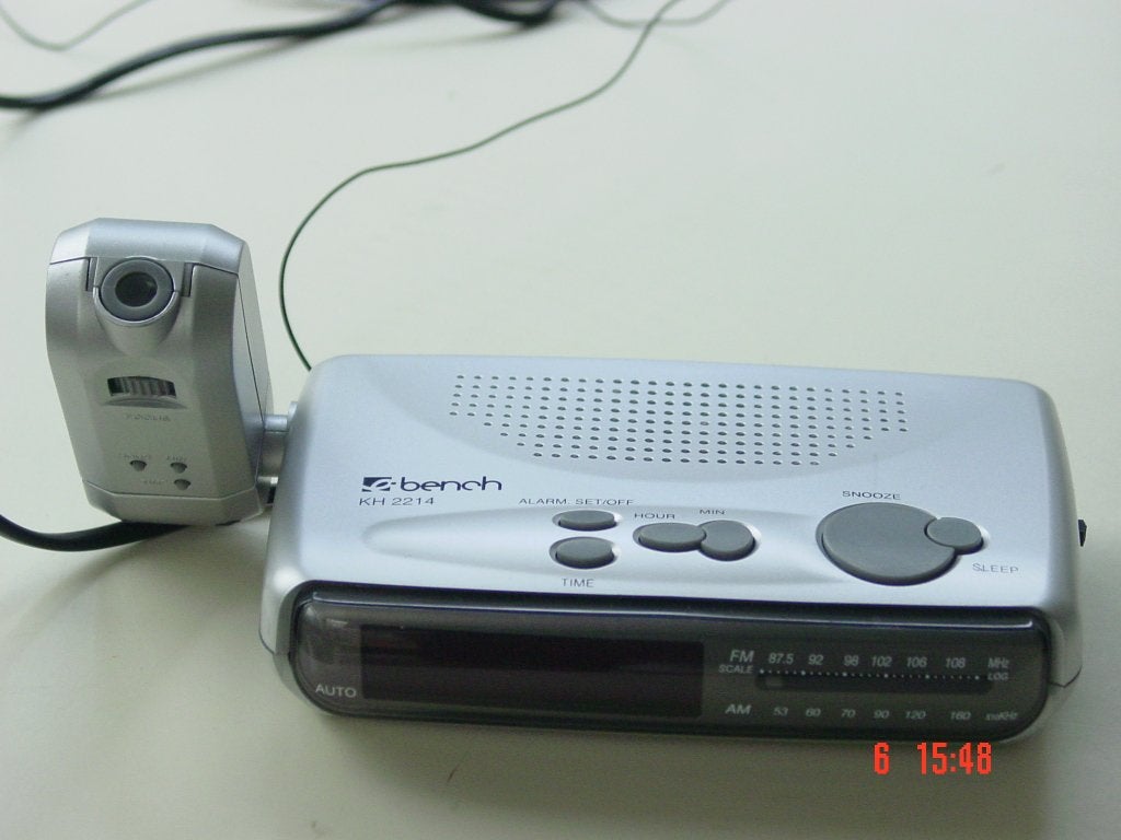 Te koop wekkerradio, Ophalen of Verzenden, Gebruikt, Overige typen
