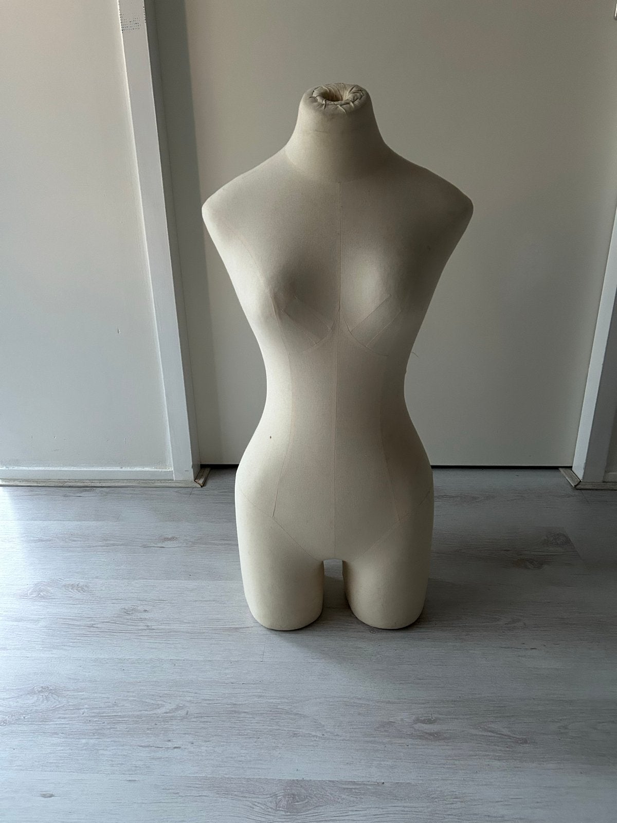 Paspop torso 85 cm cremewit, nette staat, Ophalen, Gebruikt, Paspop