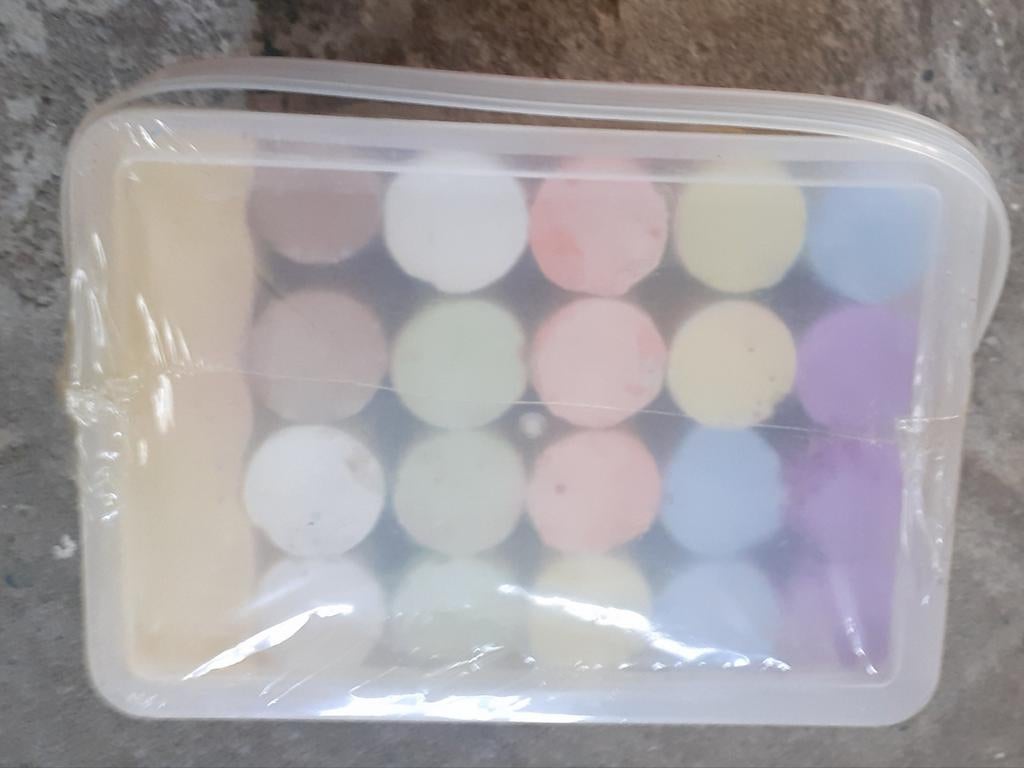 Jumbo Stoepkrijt Set - 20 Stuks Kleurrijk Krijt, Ophalen of Verzenden, Nieuw, Knutselen