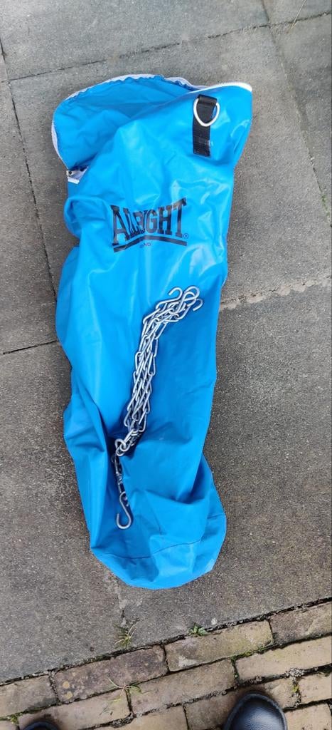 Allright bokszak met ketting, Ophalen of Verzenden