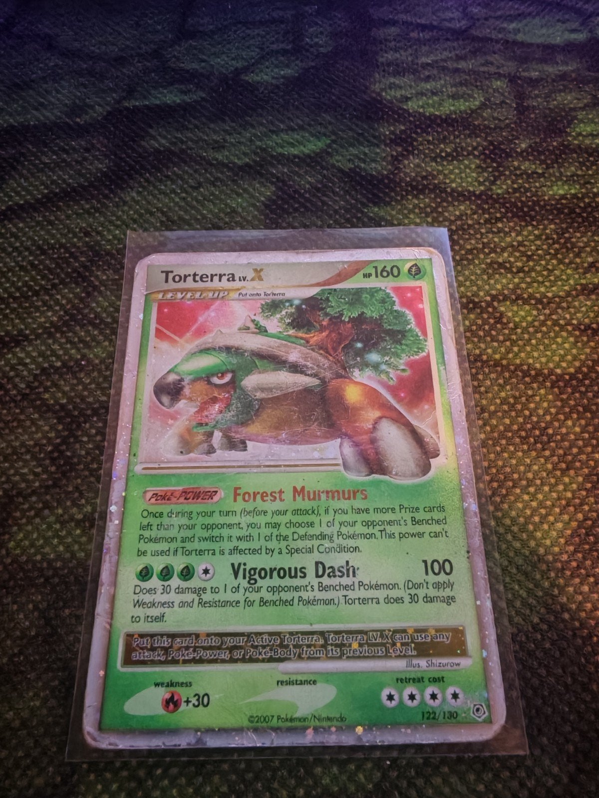 Torterra 122/130, Ophalen of Verzenden, Gebruikt, Losse kaart
