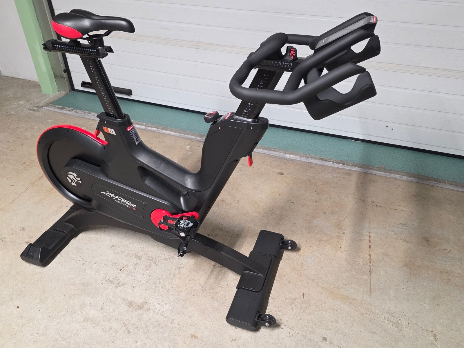 Life Fitness IC7 Indoor Cycle - Zo goed als nieuw, Ophalen, Spinningfiets, Zo goed als nieuw, Metaal