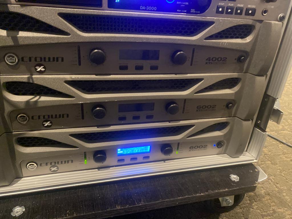 Crown XTi 6002 Versterker, Overige merken, Ophalen of Verzenden, 120 watt of meer, Gebruikt