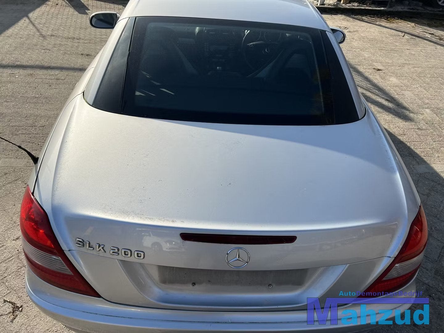 MERCEDES SLK R171 Zilver 775 achterklep 2005-2011, Gebruikt, Mercedes-Benz AG, Deur, Mercedes-Benz