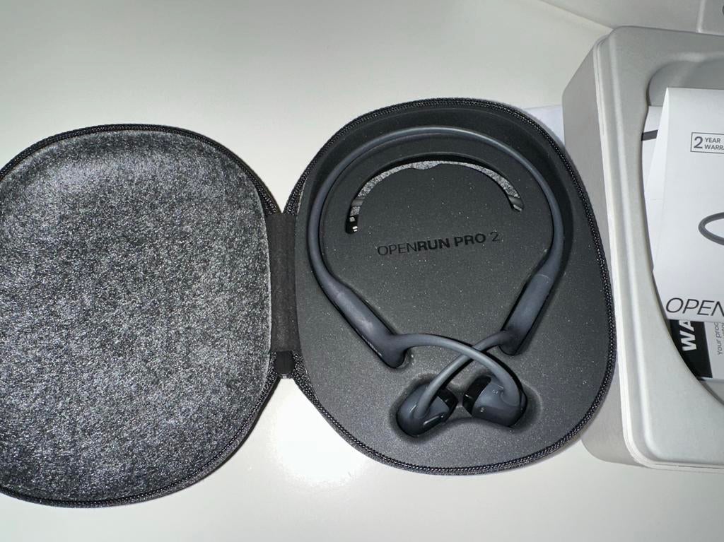 Shokz OpenRun Pro 2 Sport Koptelefoon USB-C - ZGAN, Audio, Tv en Foto, Koptelefoons, Ophalen, Zo goed als nieuw, Overige merken
