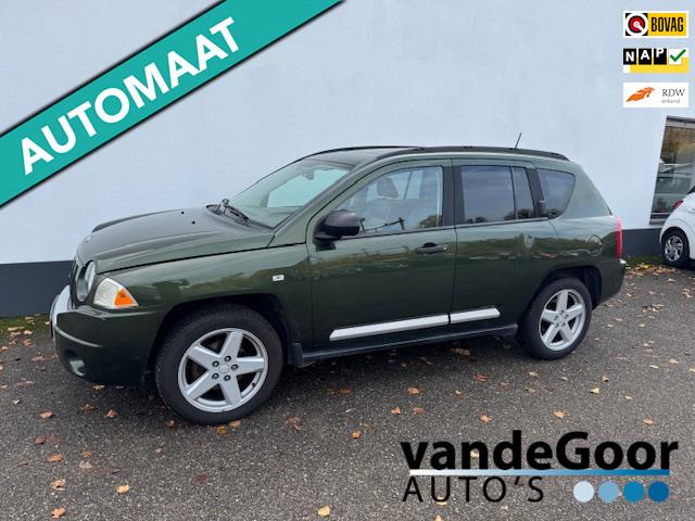 Jeep Compass 2.4 Limited, 07 aut., navi, airco, trekhaak, sc, Auto's, Jeep, Bedrijf, Te koop, Compass, 4x4, ABS, Airbags, Airconditioning