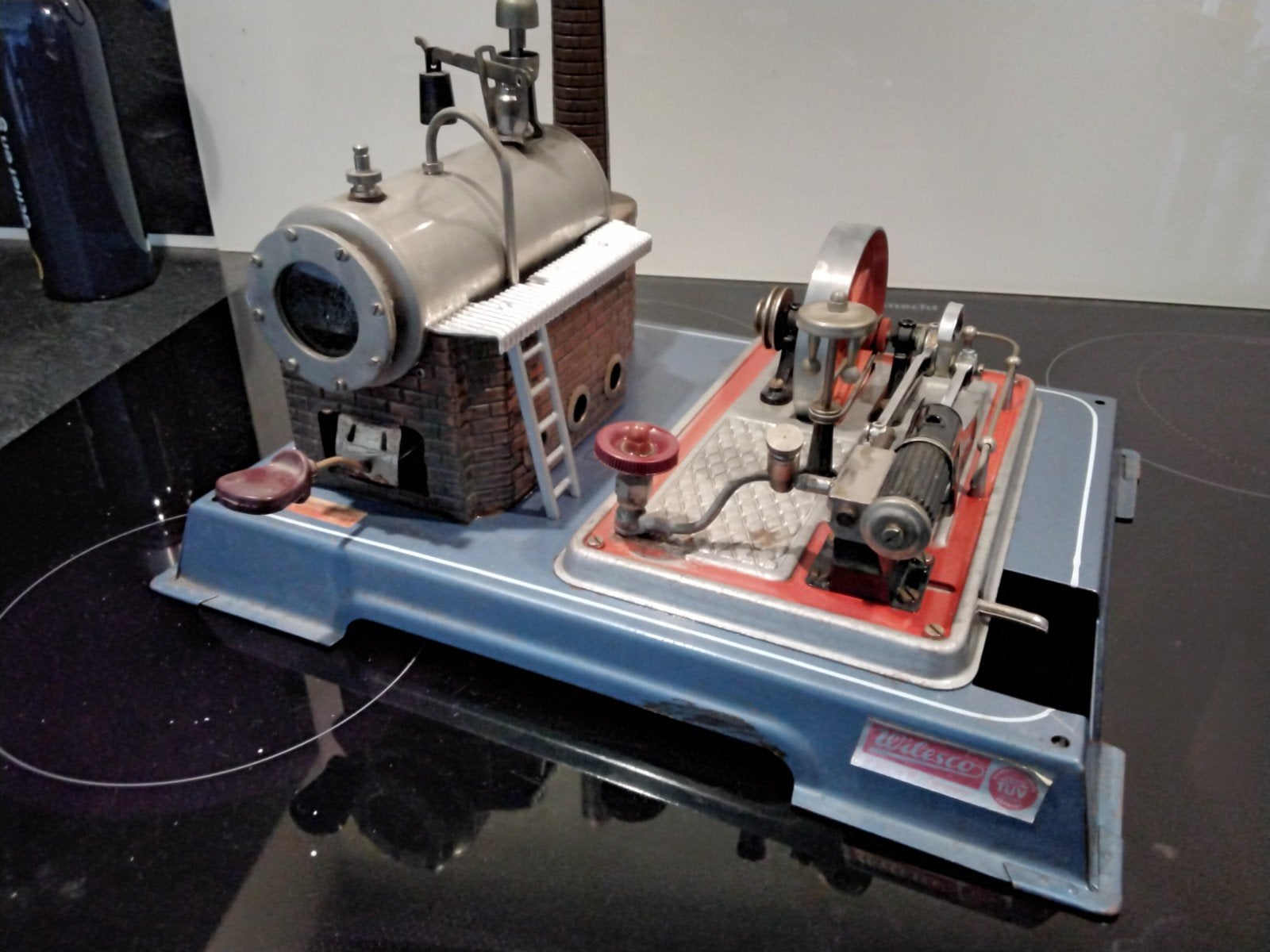 Stoommachine Wilesco D16, Ophalen of Verzenden, Gebruikt, Groter dan 1:32