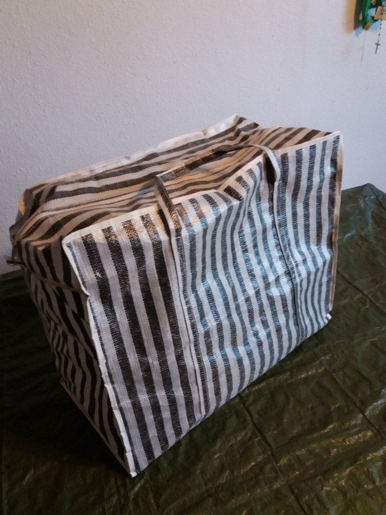 kunststof opbergtas/big shopper, Ophalen of Verzenden, Zo goed als nieuw, Shopper