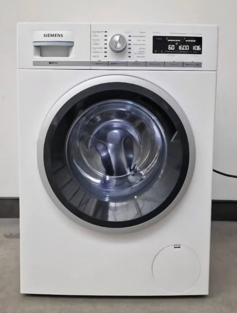 Wasmachine, Ophalen, 1200 tot 1600 toeren, Gebruikt, 8 tot 10 kg
