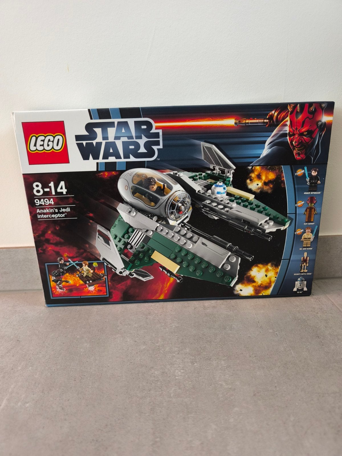 Lego Star Wars 9494 Anakin's Jedi Interceptor, Star Wars, Lego, Ophalen of Verzenden, Zo goed als nieuw