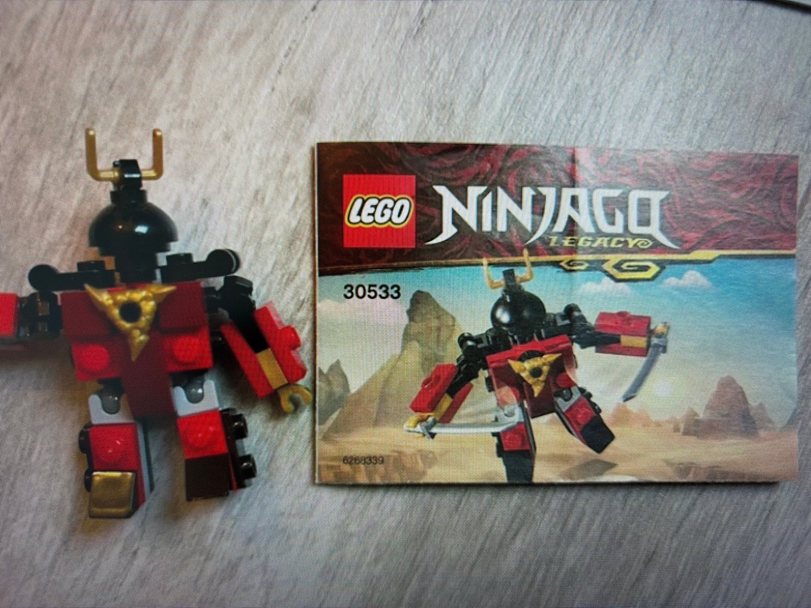 Lego Ninjago 30533 Samurai X Mech - Complete set, Lego, Ophalen of Verzenden, Zo goed als nieuw, Compleet