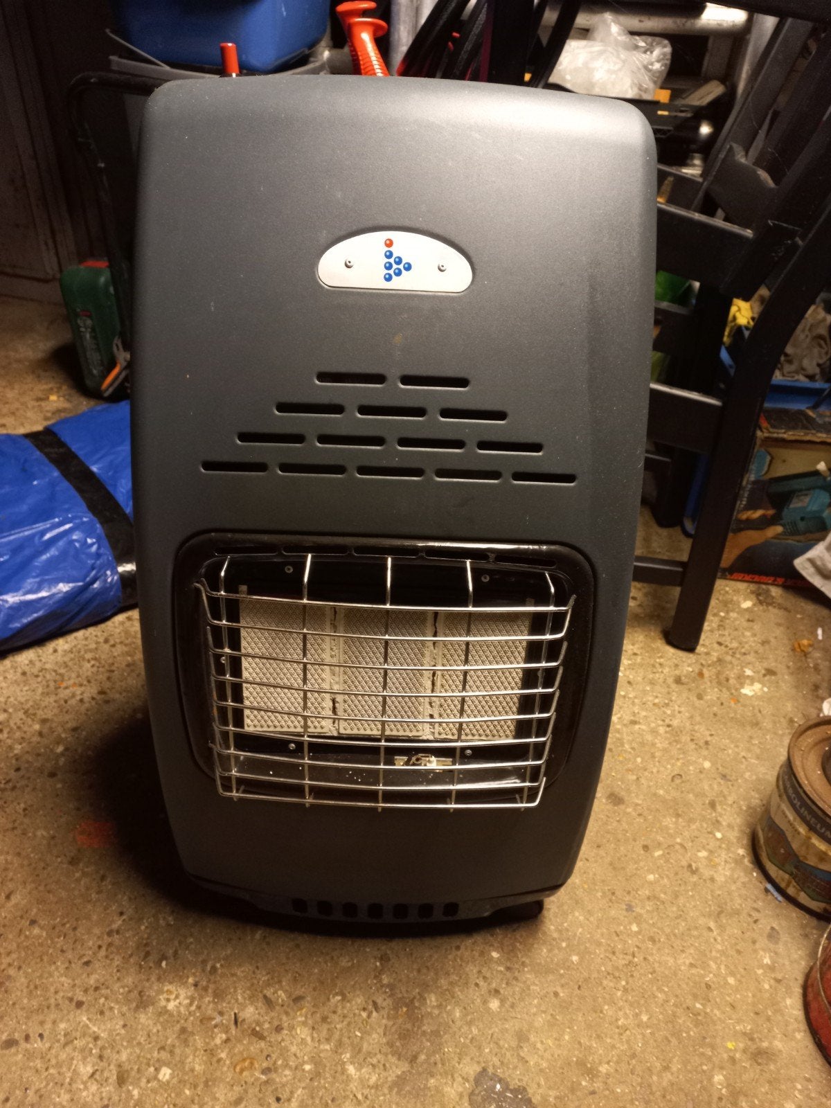 Infrarood Rolkachel RC4200B - Gasverwarming, Ophalen, Gebruikt, 800 watt of meer, Kachel