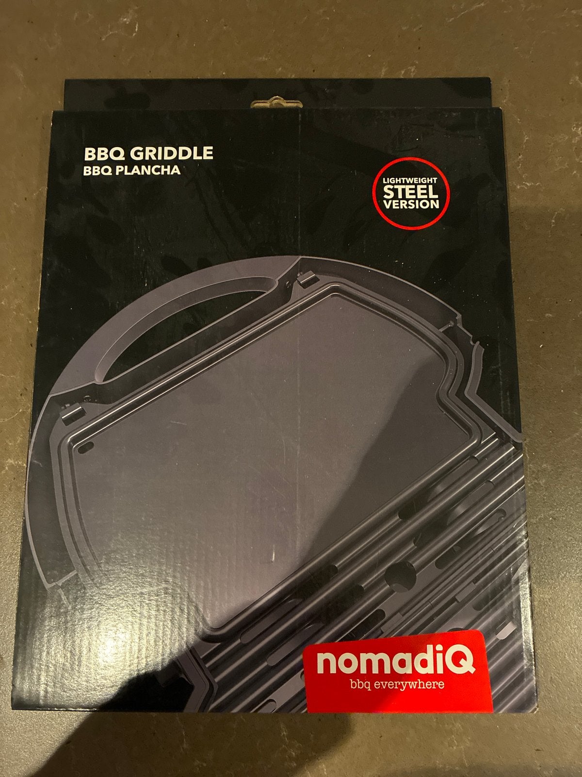 NomadiQ BBQ Griddle / Bakplaat - Lichtgewicht Staal, Ophalen of Verzenden, Nieuw