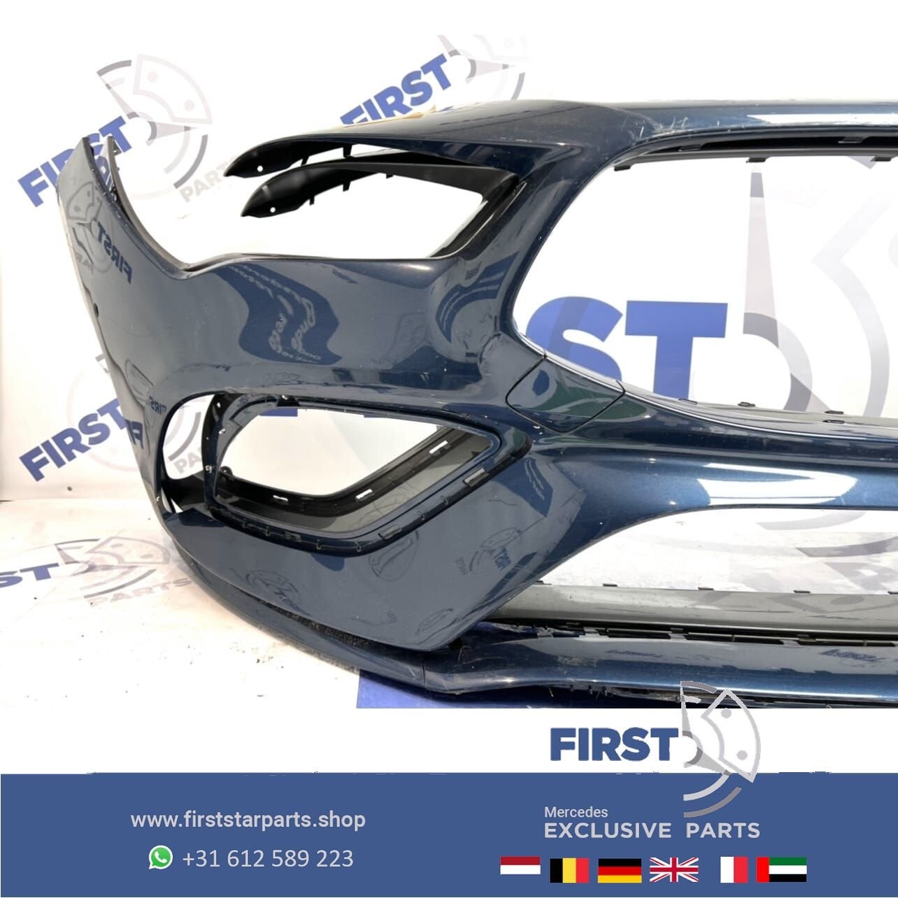 W118 C118 CLA35 AMG VOORBUMPER Mercedes CLA Klasse 2018-2022, Gebruikt, -, Voor, Ophalen of Verzenden