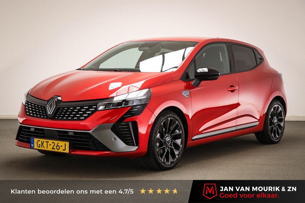 Renault Clio 1.6 E-Tech Full Hybrid 145 esprit Alpine | CITY, Gebruikt, Met garantie (alle), Leder en Stof, Origineel Nederlands