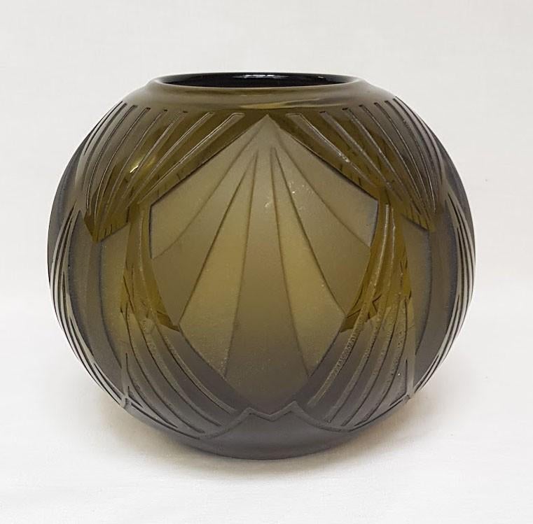 Art Deco Vaas - Legras., Antiek en Kunst, Ophalen of Verzenden